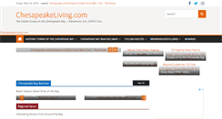 Desktop Screenshot of chesapeakeliving.com