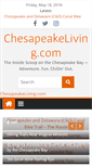 Mobile Screenshot of chesapeakeliving.com